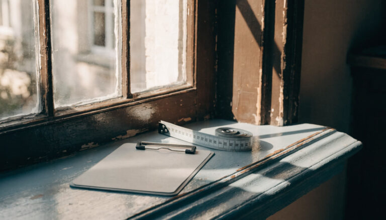 Window frame and glass